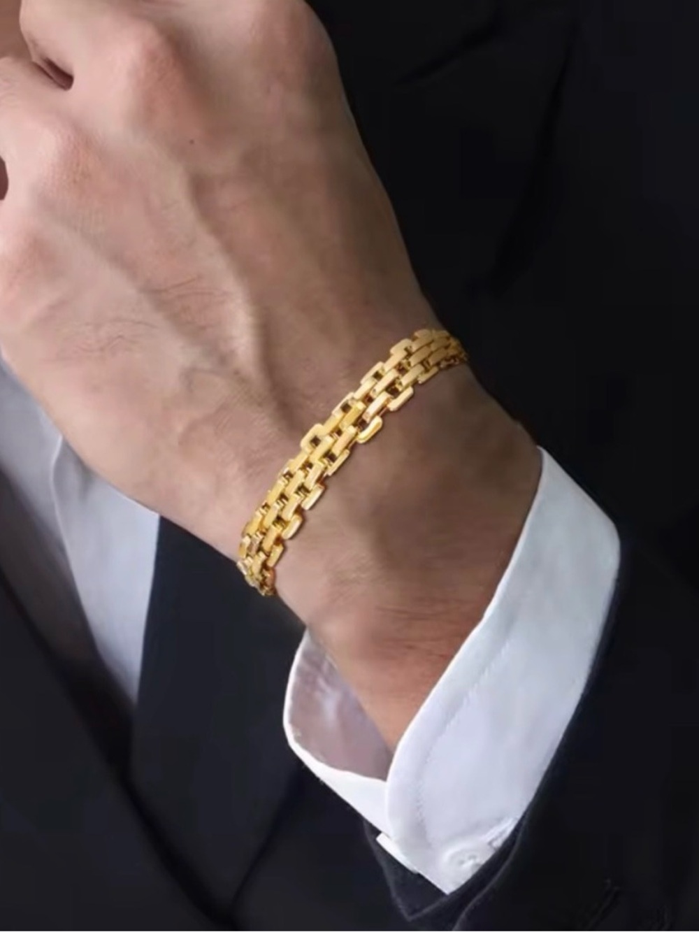 Stainless Steel Bracelet
Waterproof Gold Tone - Picture 2 of 6